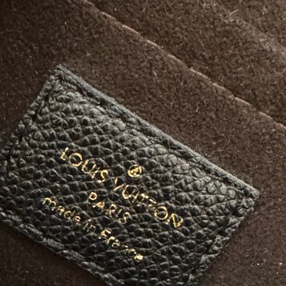 Louis Vuitton Black Leather Handbag - Picture 5 of 10